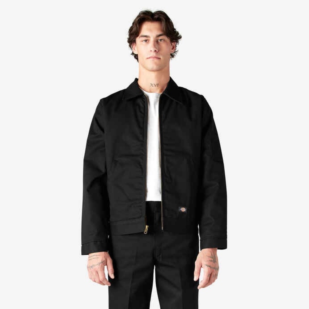 Dickies Black Insulated Eisenhower Jacket